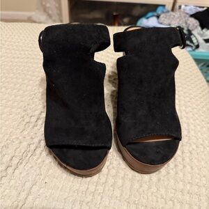 Torrid Black Mules Comfortable Slip-On Shoes